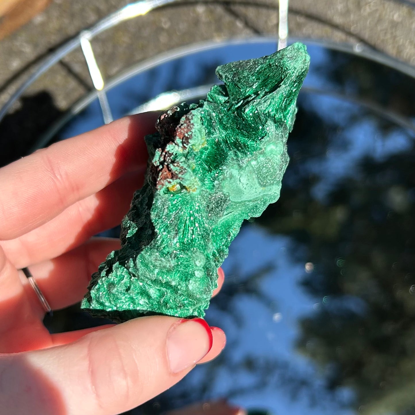 Raw Malachite
