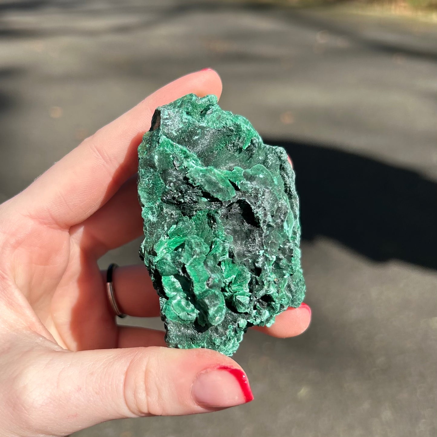 Raw Malachite