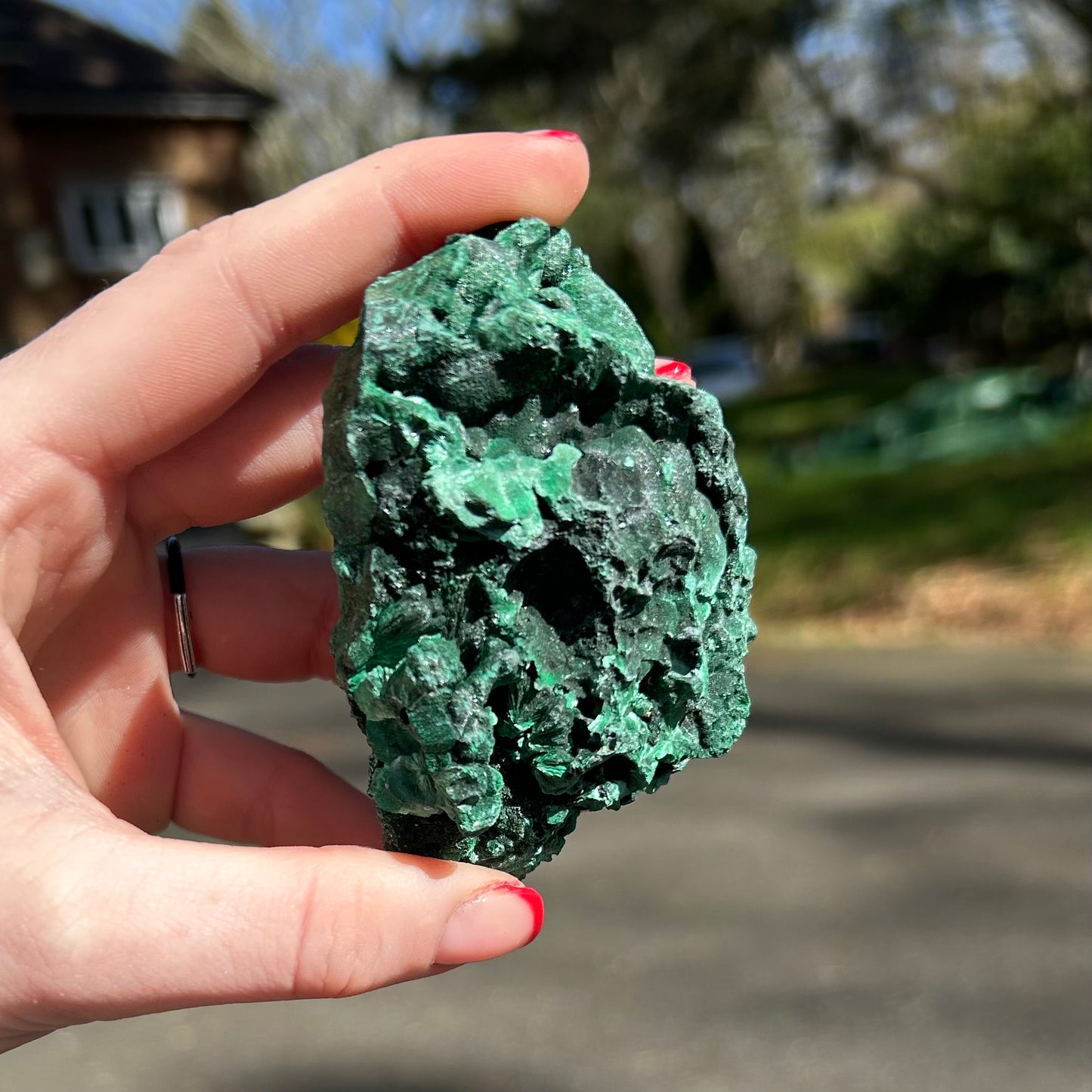 Raw Malachite