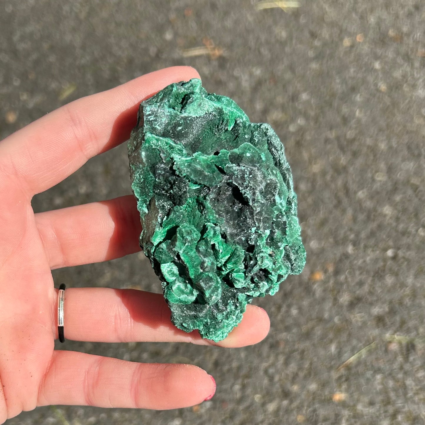 Raw Malachite