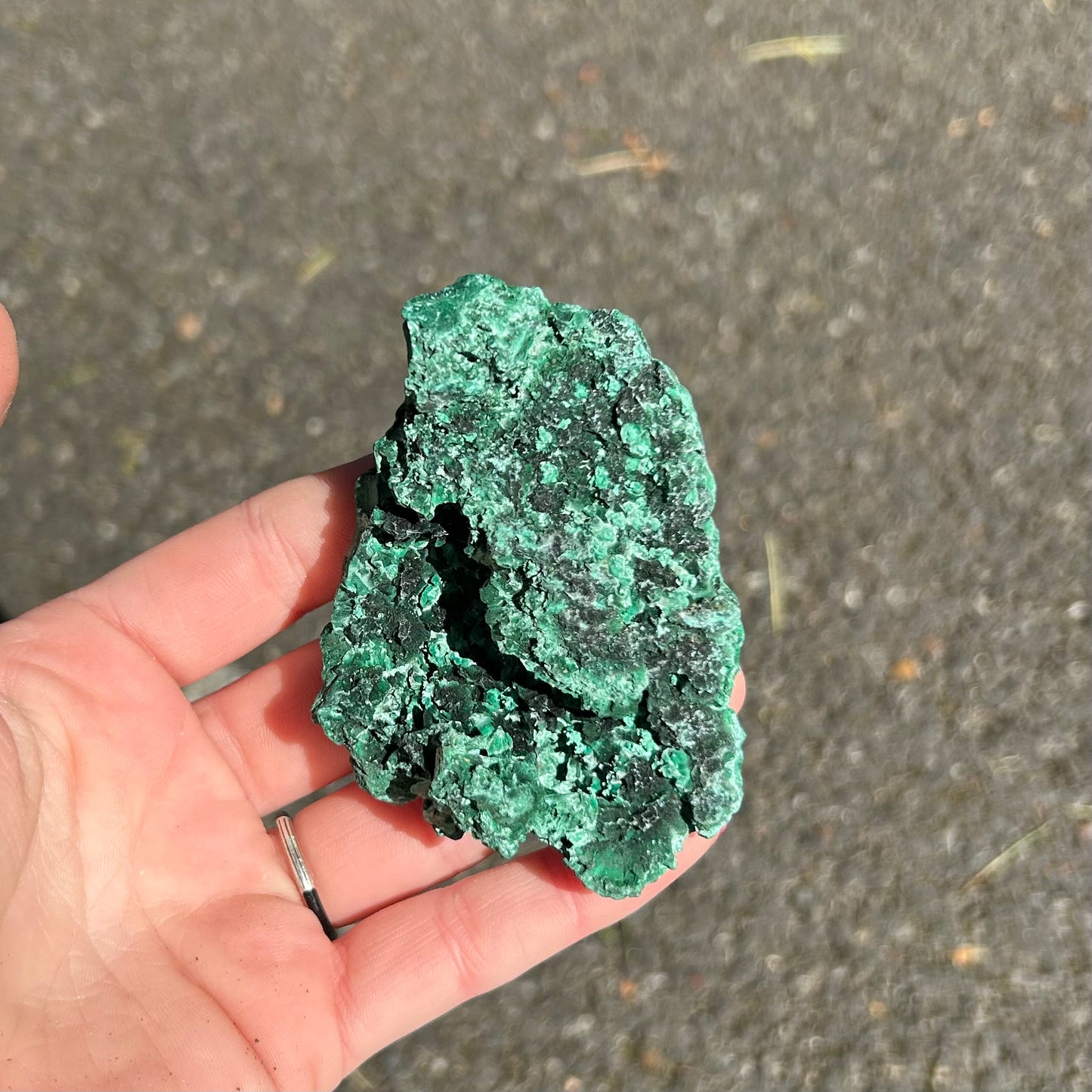 Raw Malachite