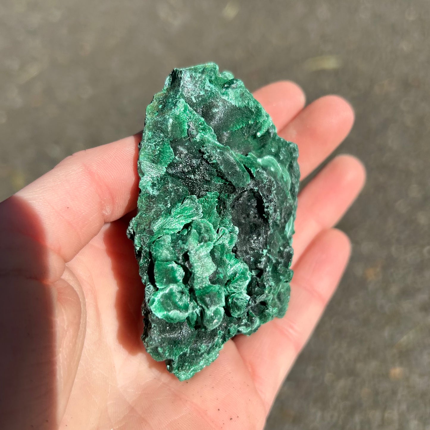 Raw Malachite