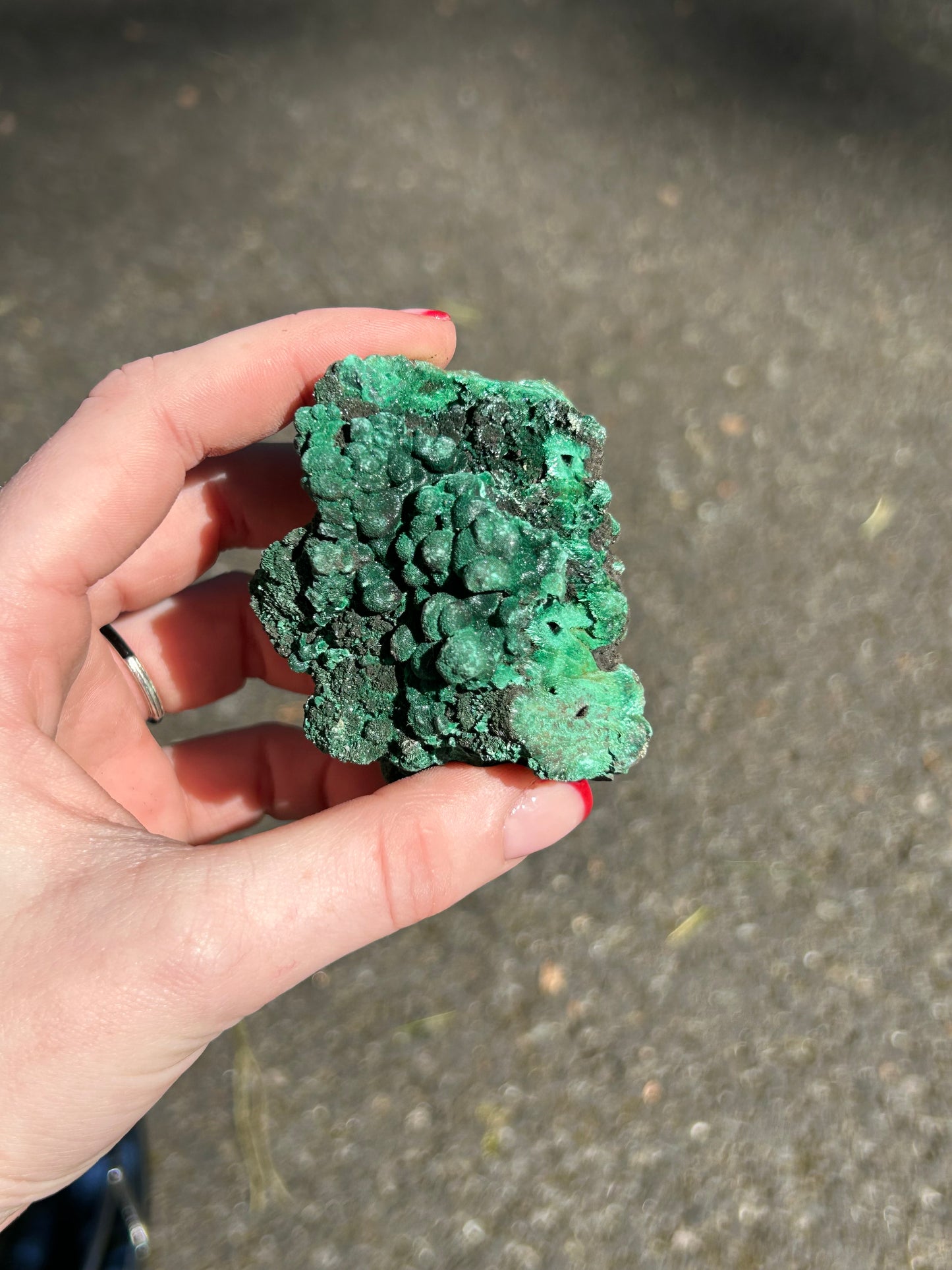 Raw Malachite