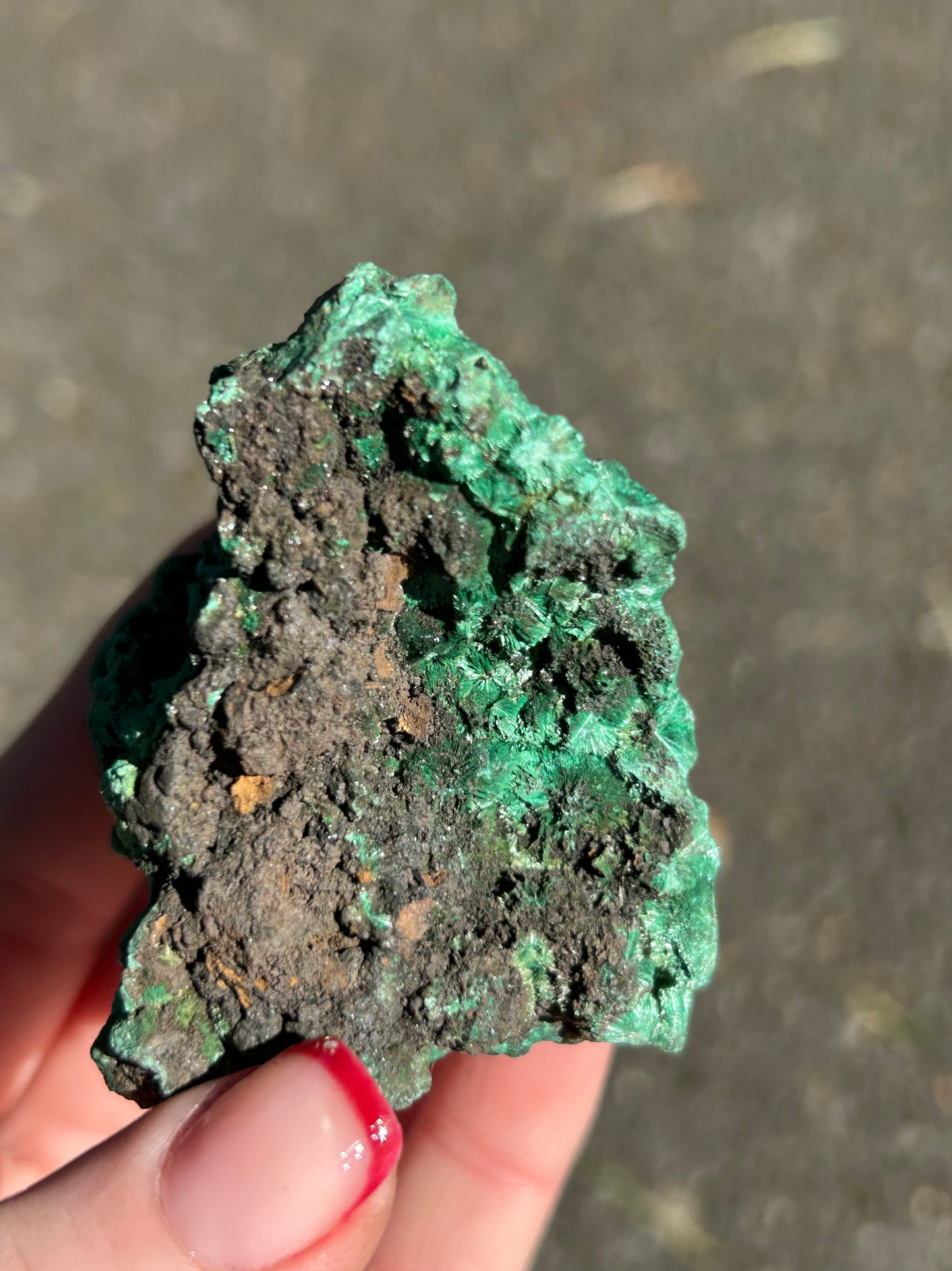 Raw Malachite