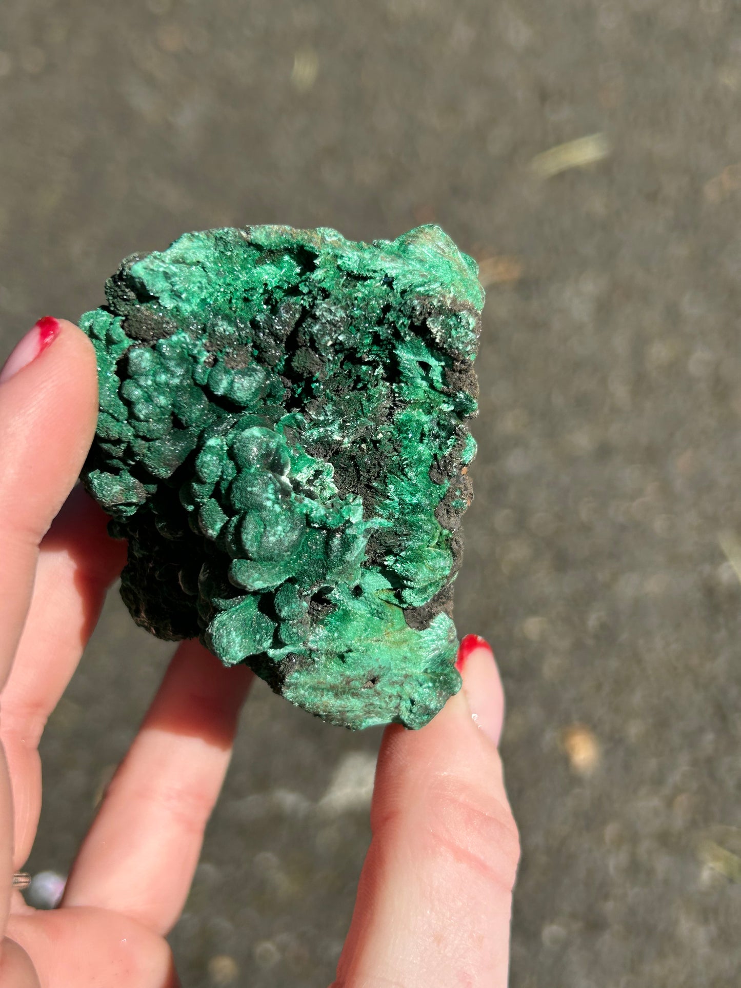 Raw Malachite