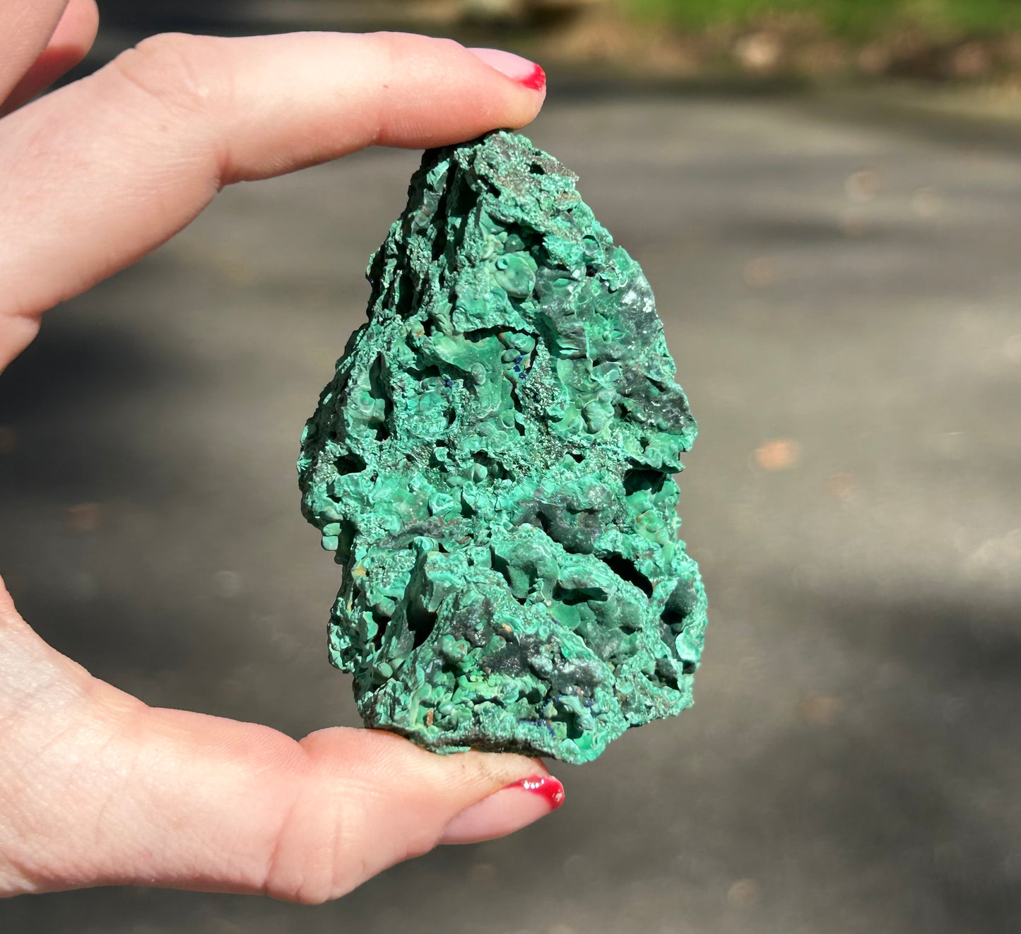 Raw Malachite
