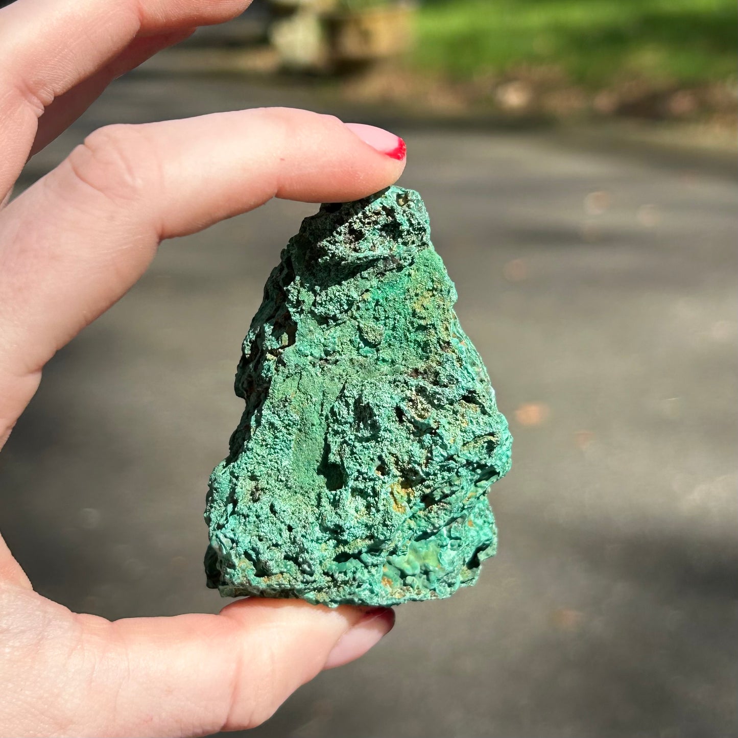 Raw Malachite
