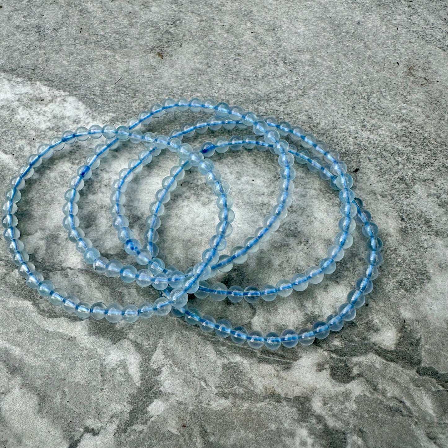 Aquamarine 4mm Bracelets