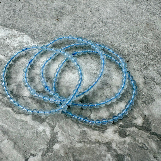 Aquamarine 4mm Bracelets