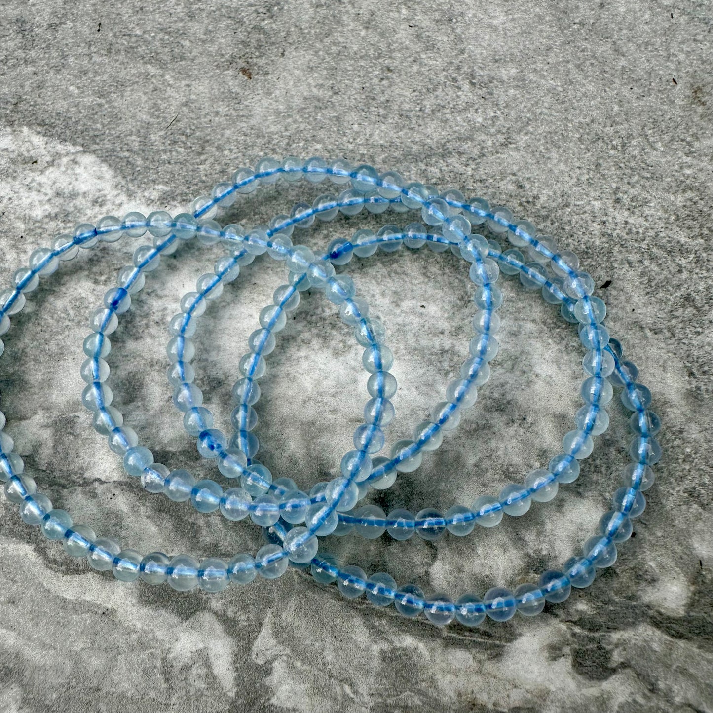 Aquamarine 4mm Bracelets