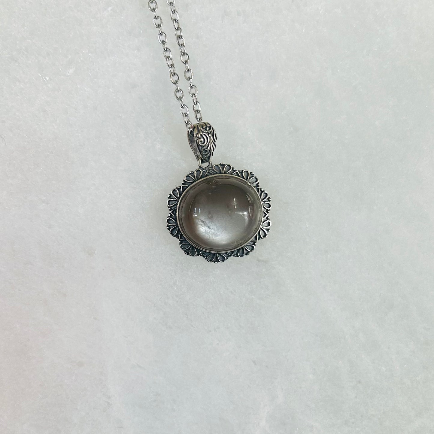 Black Moonstone Pendant