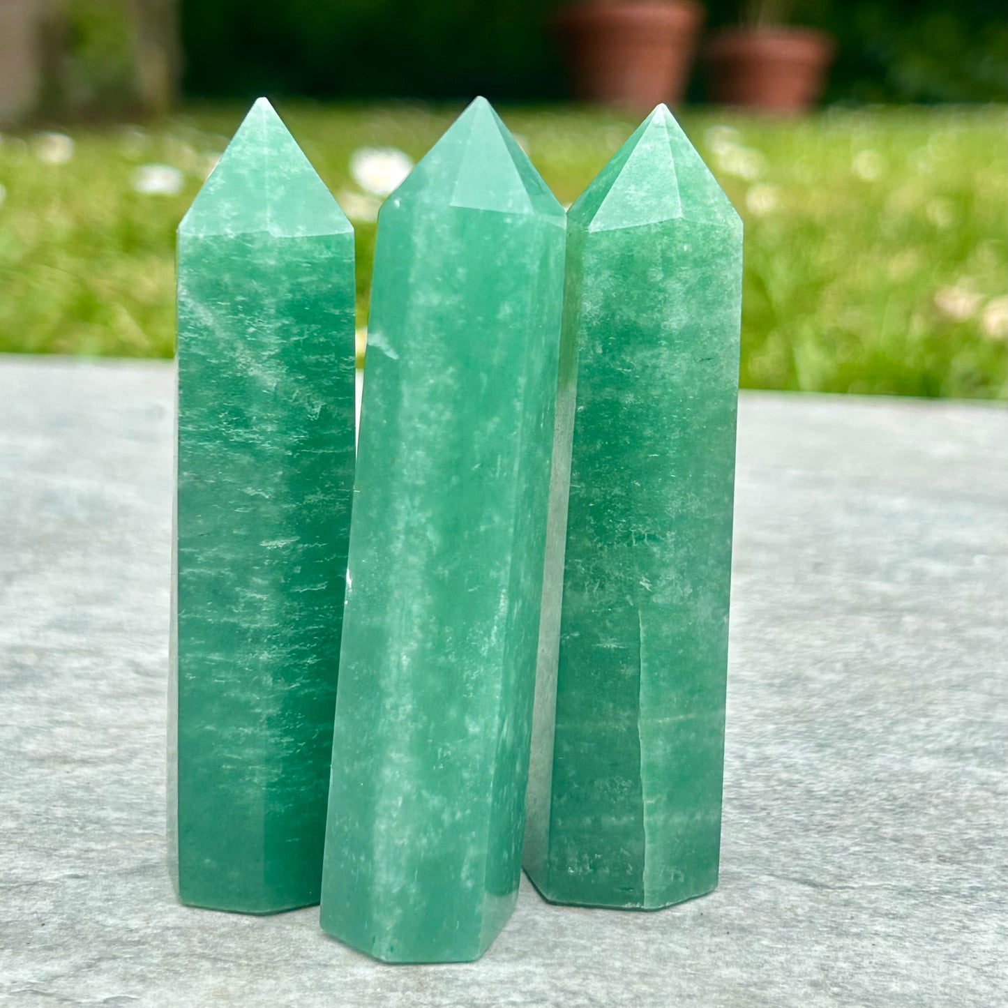 Green Aventurine Towers