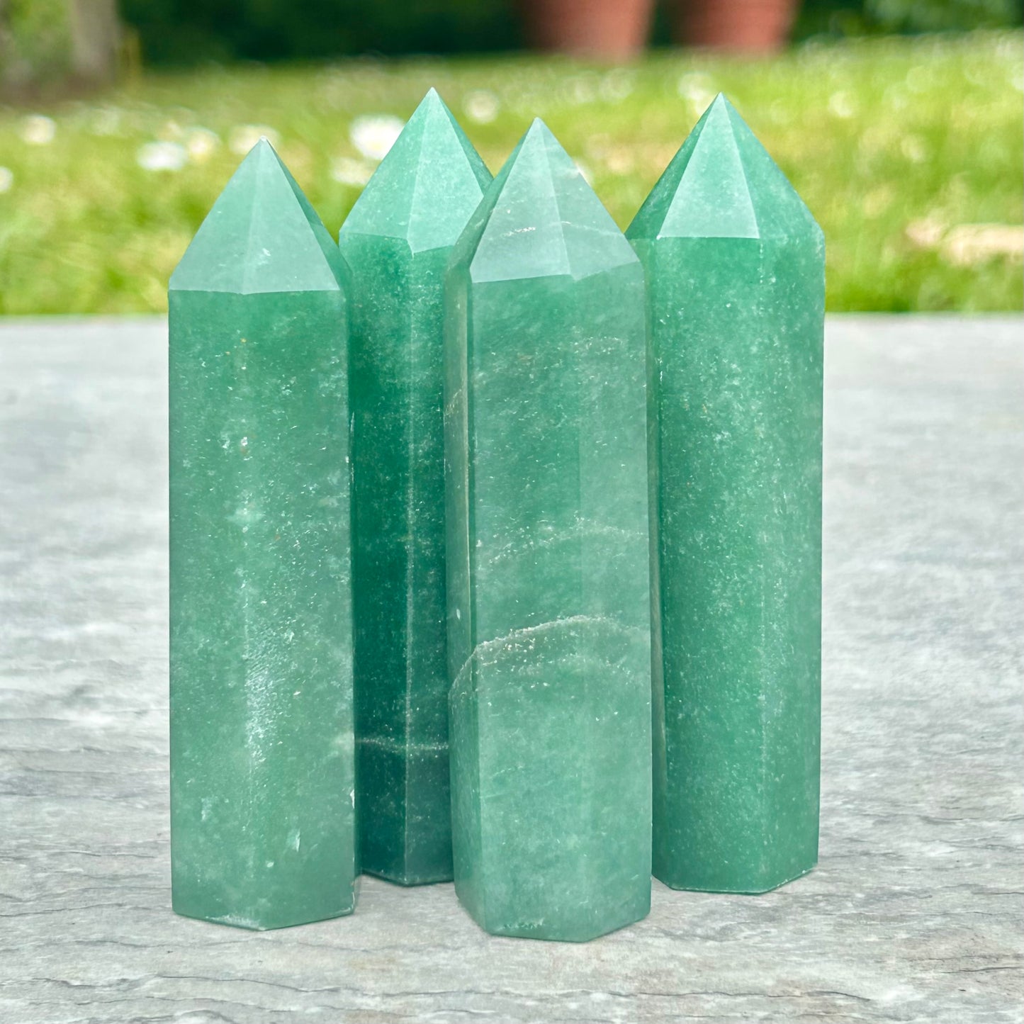 Green Aventurine Towers