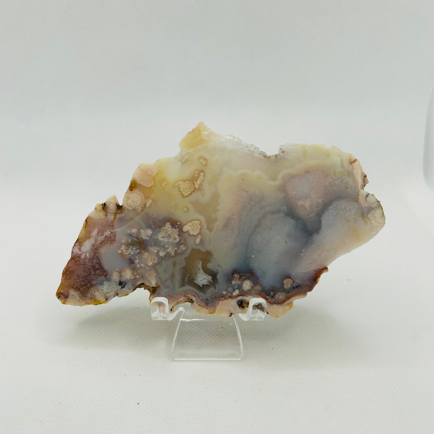 Pink Amethyst & Flower Agate Raw