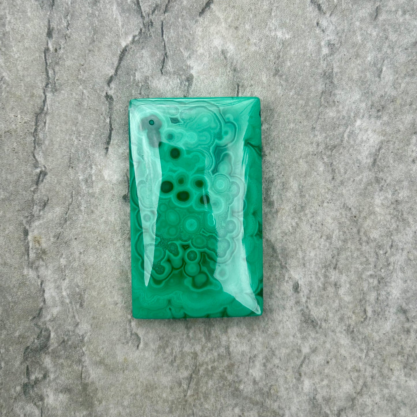 Malachite Teardrop & Rectangle