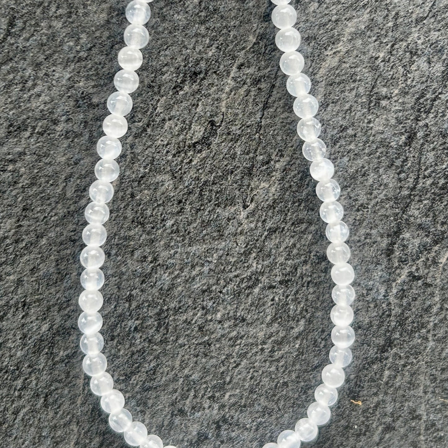 Selenite Beaded Necklaces