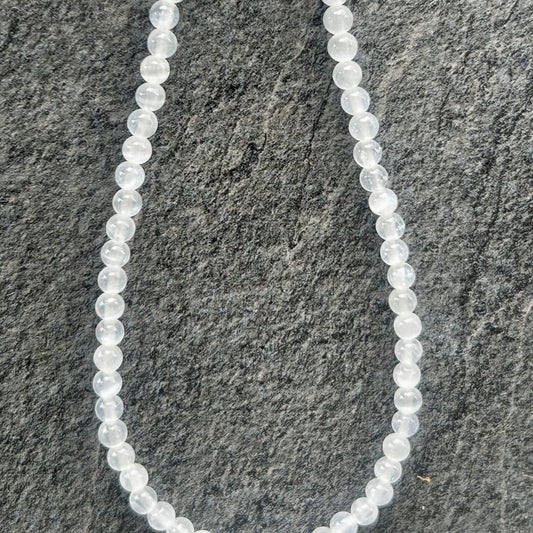 Selenite Beaded Necklaces