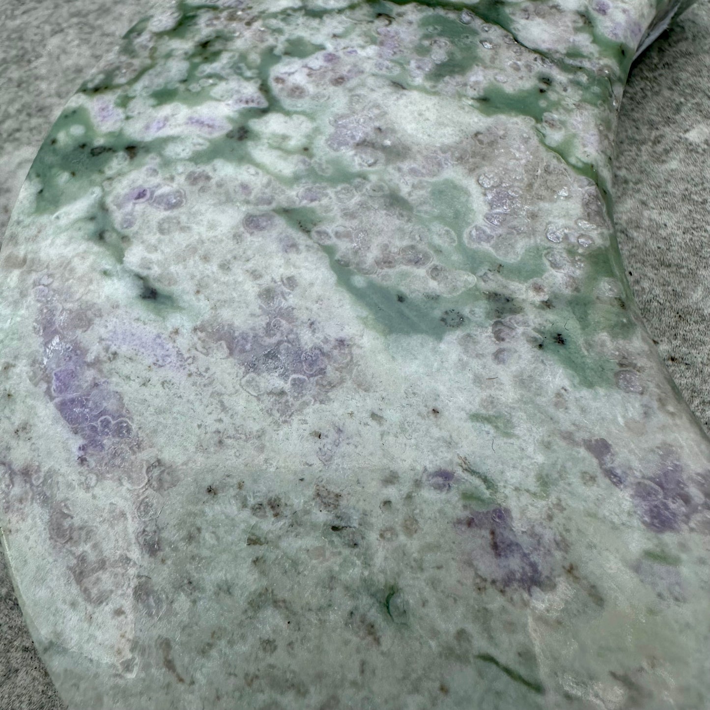 Peace Jade Moon Carving