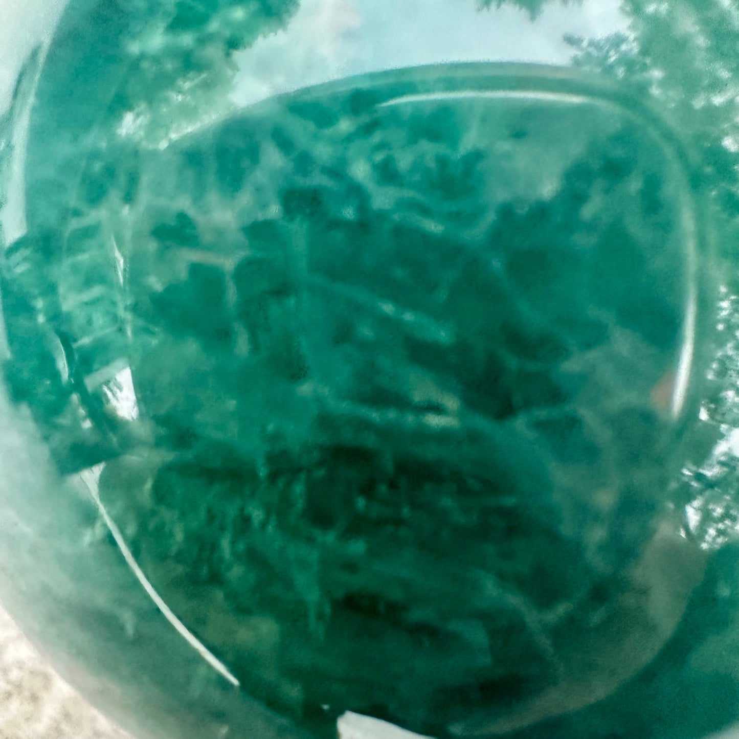 Green Fluorite Spheres