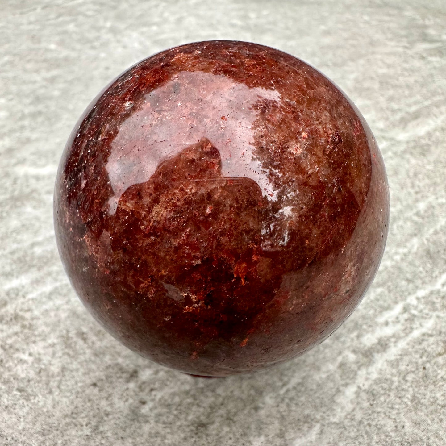 Strawberry Quartz Sphere