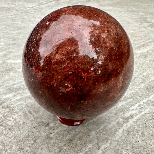 Strawberry Quartz Sphere
