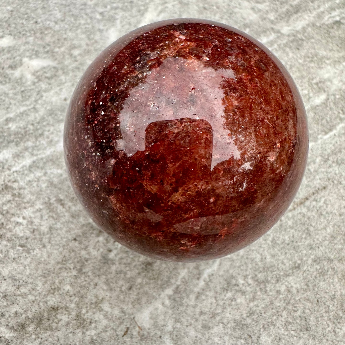 Strawberry Quartz Sphere