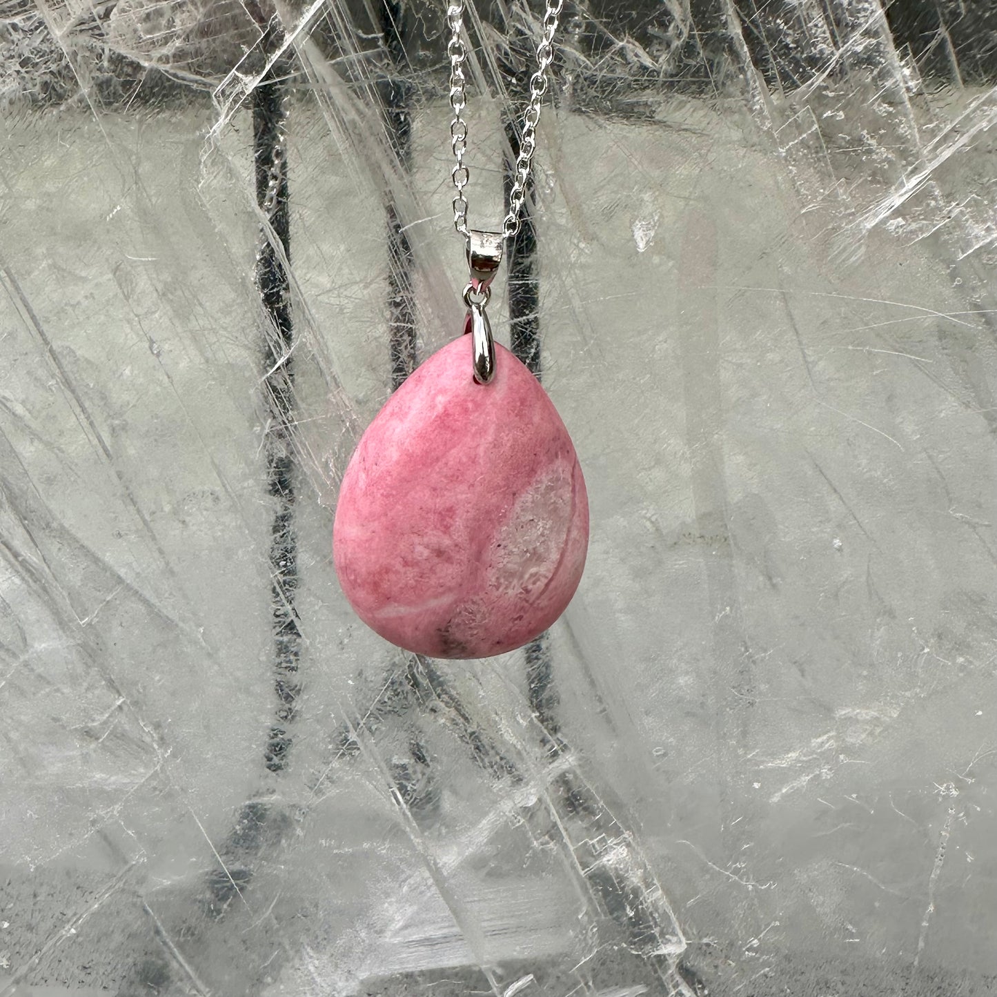 Peruvian Rhodonite Pendant