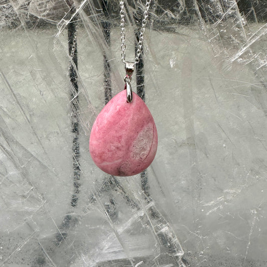Peruvian Rhodonite Pendant