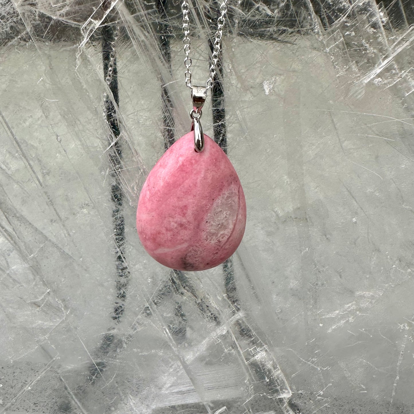 Peruvian Rhodonite Pendant