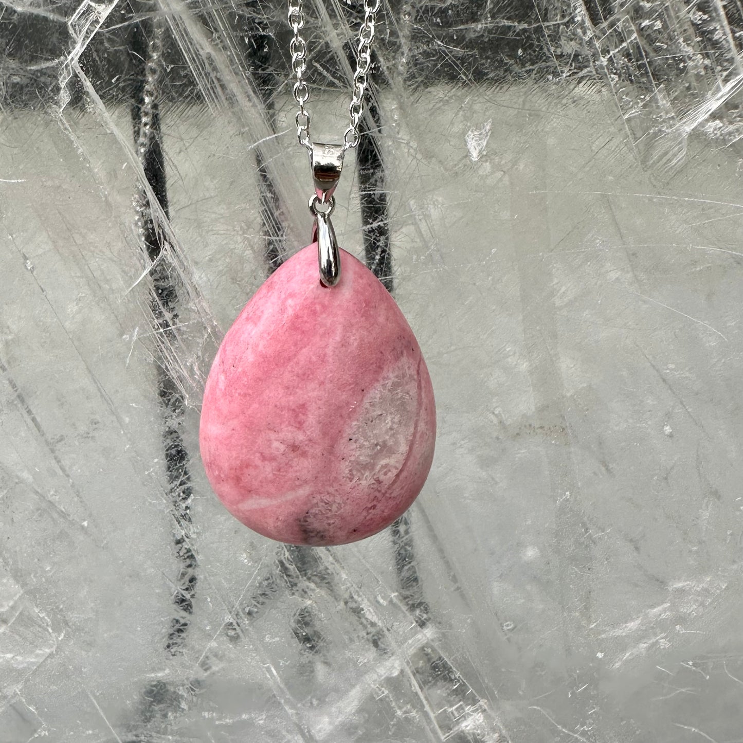 Peruvian Rhodonite Pendant