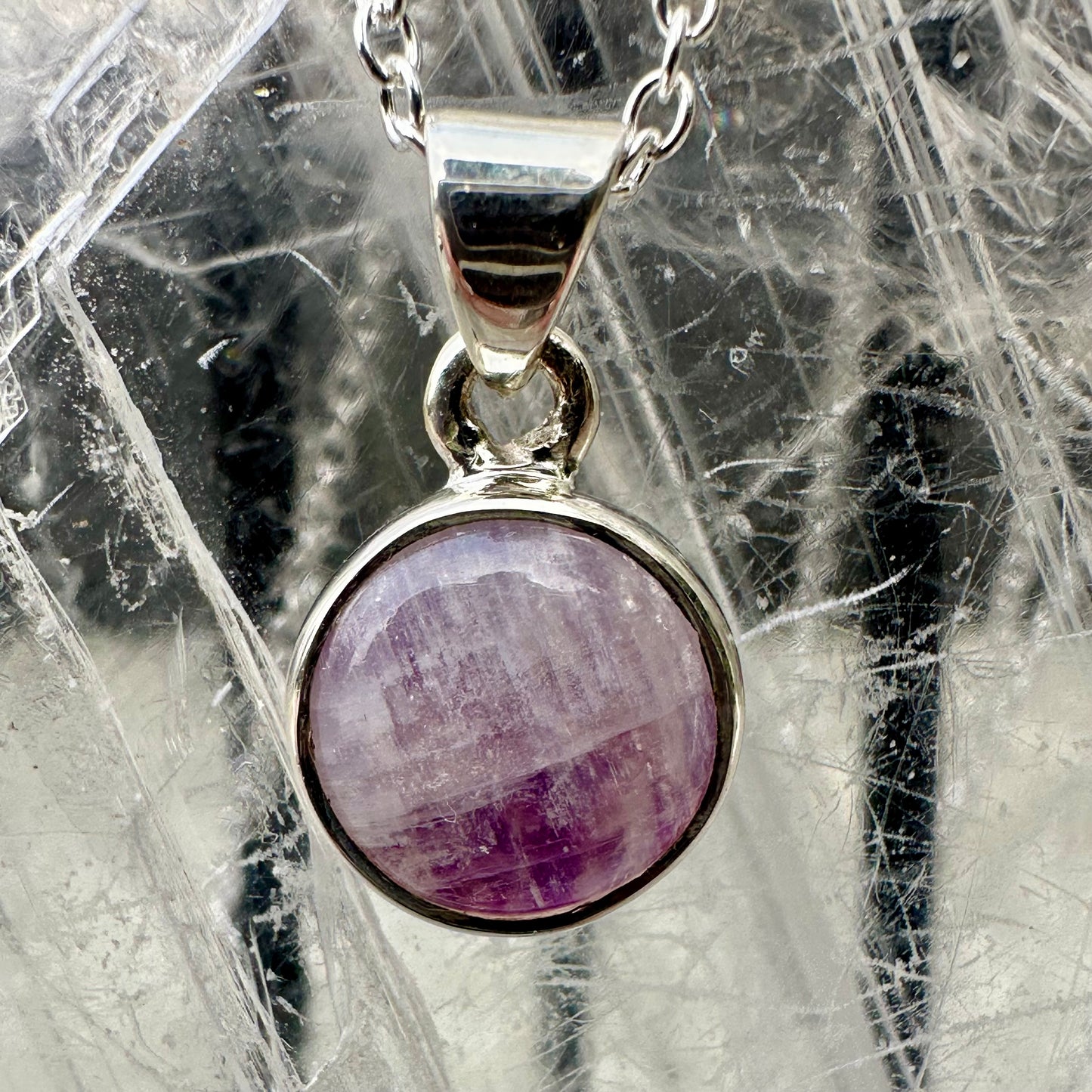 Pink MoonStone Mini Pendants