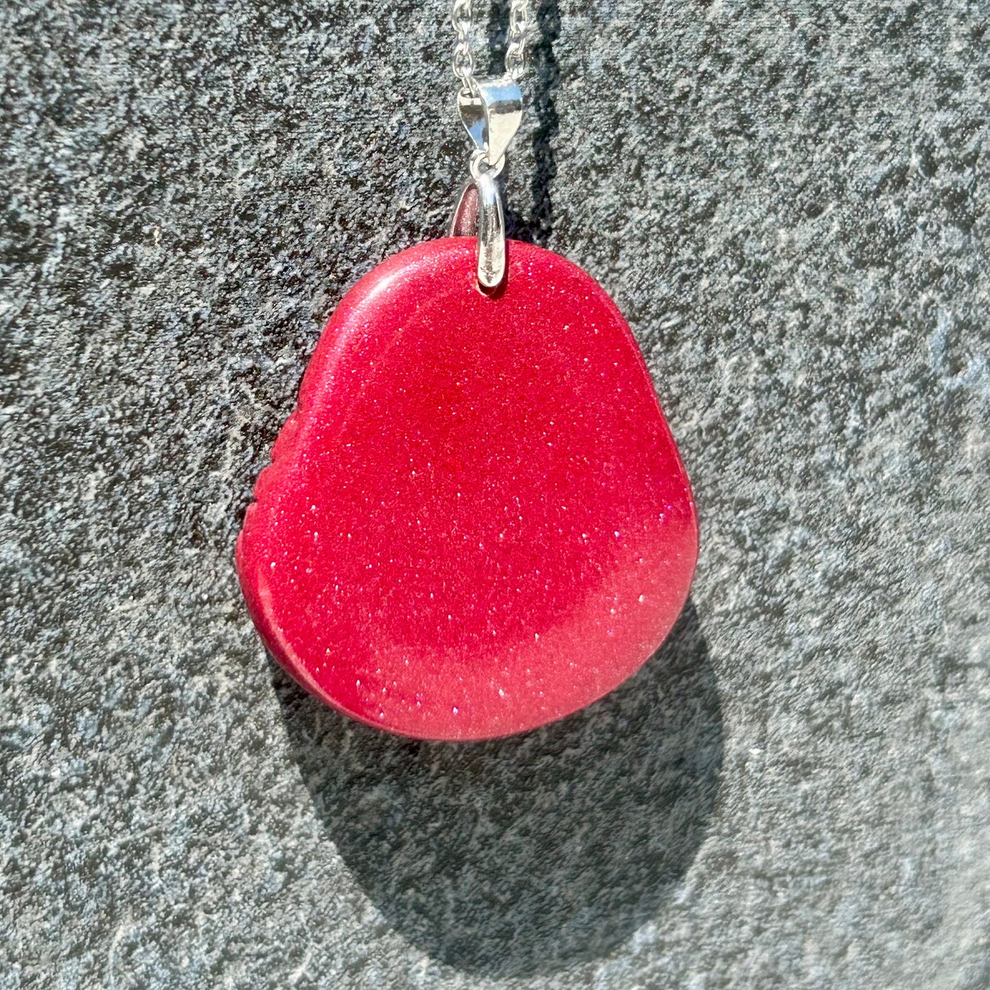 Cinnabar Buddha Pendant