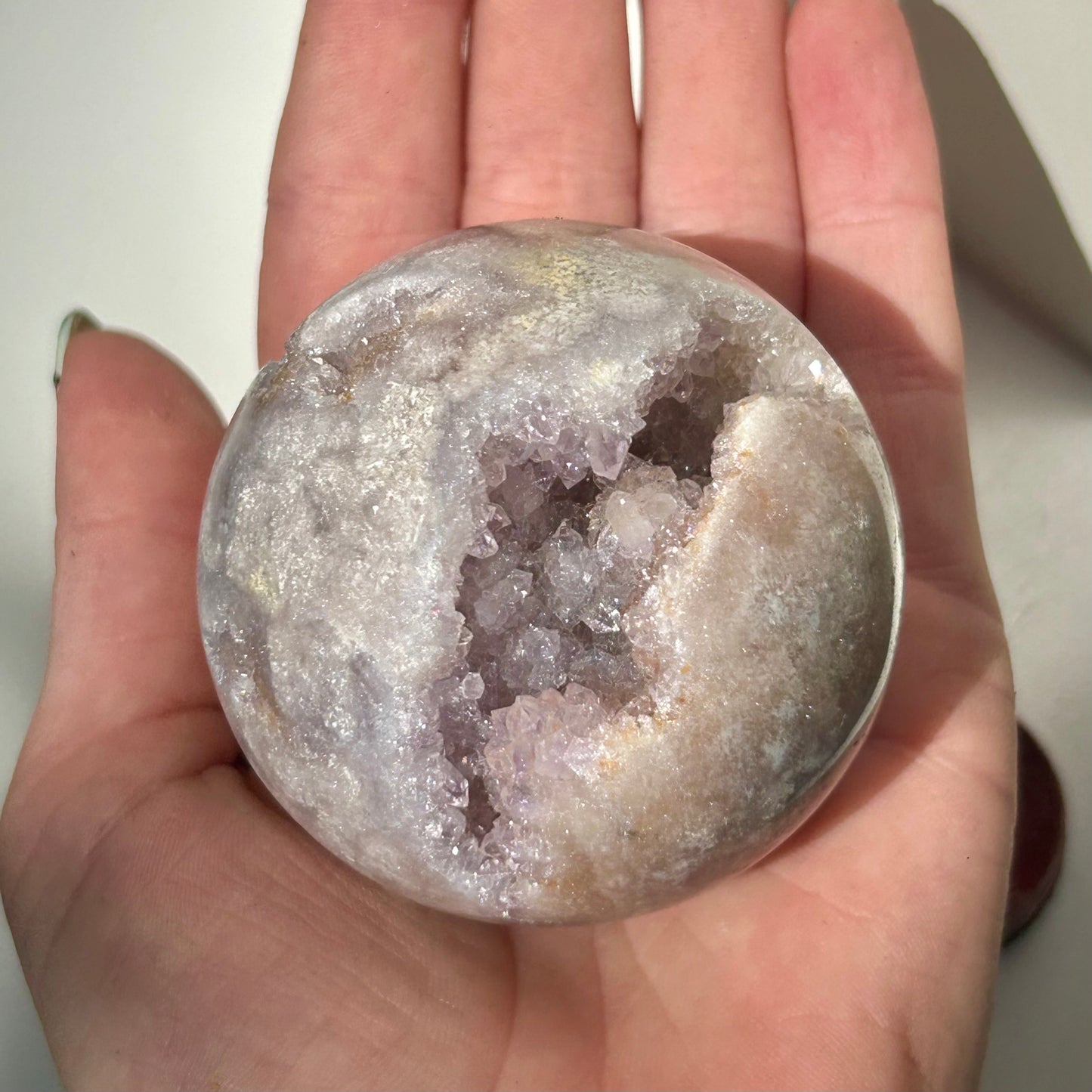 Pink Amethyst Sphere