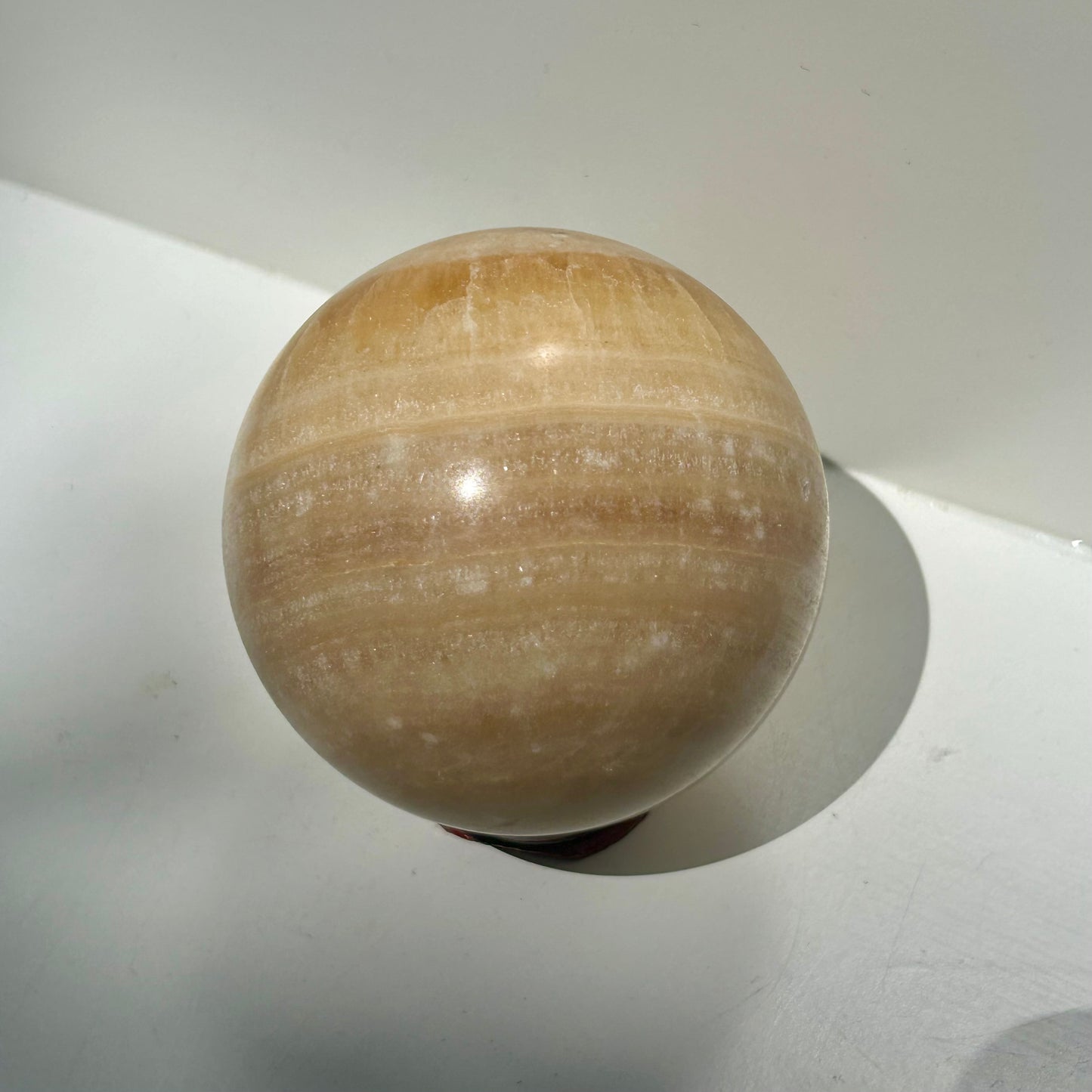 Orange Calcite Sphere
