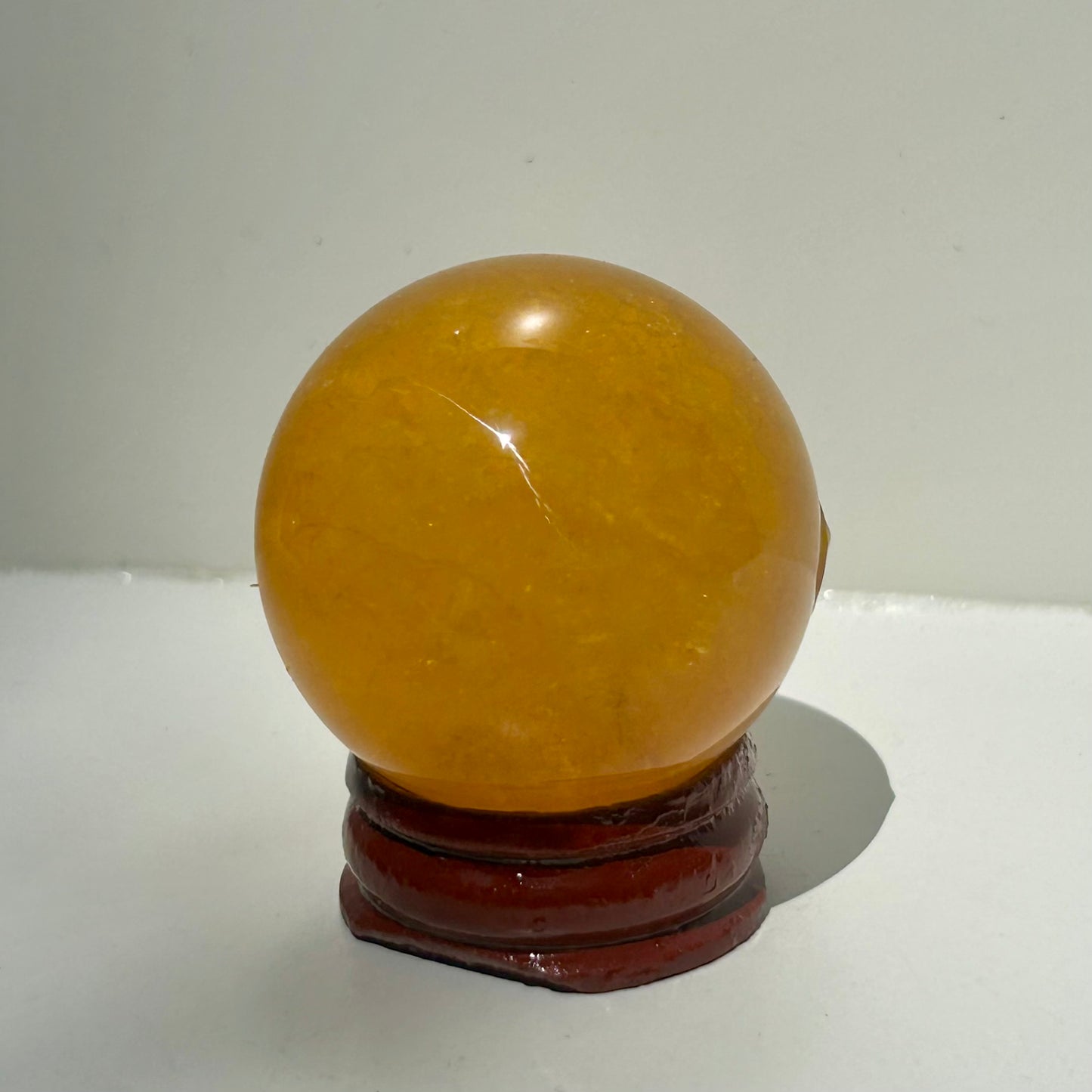 Yellow Fluorite & Mica Spheres