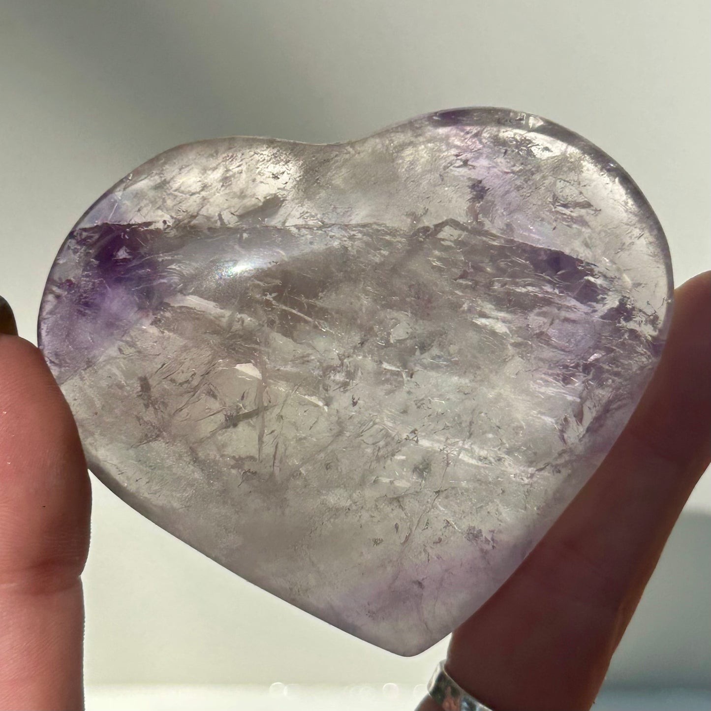 Phantom Amethyst Heart