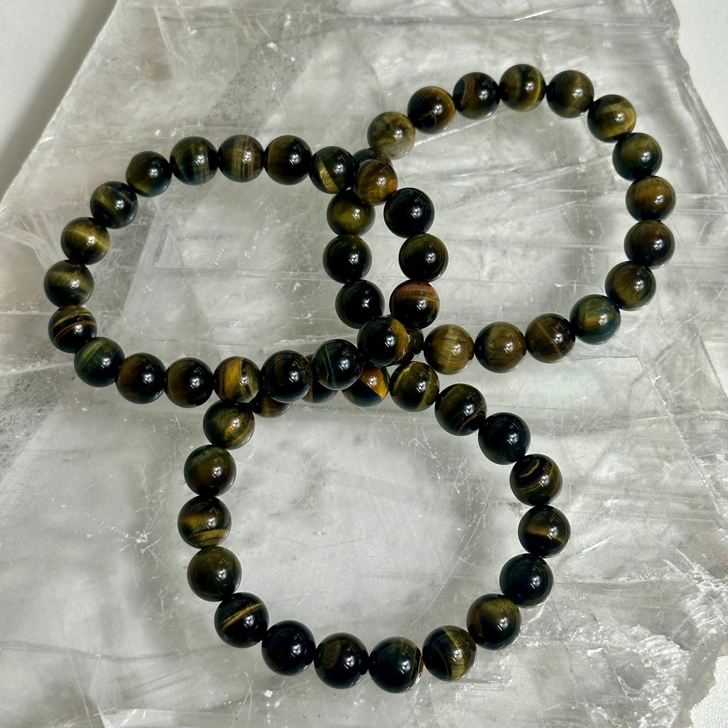 Blue Tigers Eye 10mm Bracelets