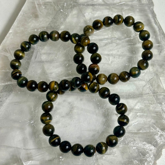 Blue Tigers Eye 10mm Bracelets