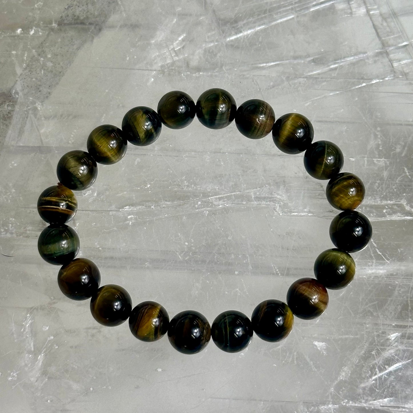 Blue Tigers Eye 10mm Bracelets