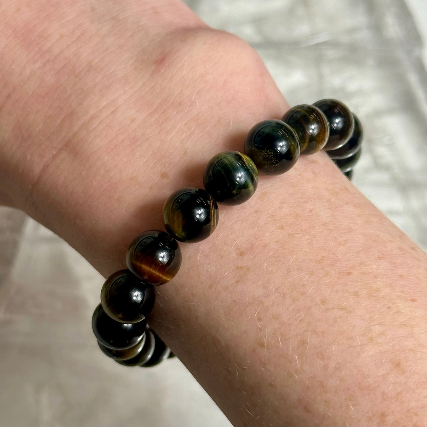 Blue Tigers Eye 10mm Bracelets