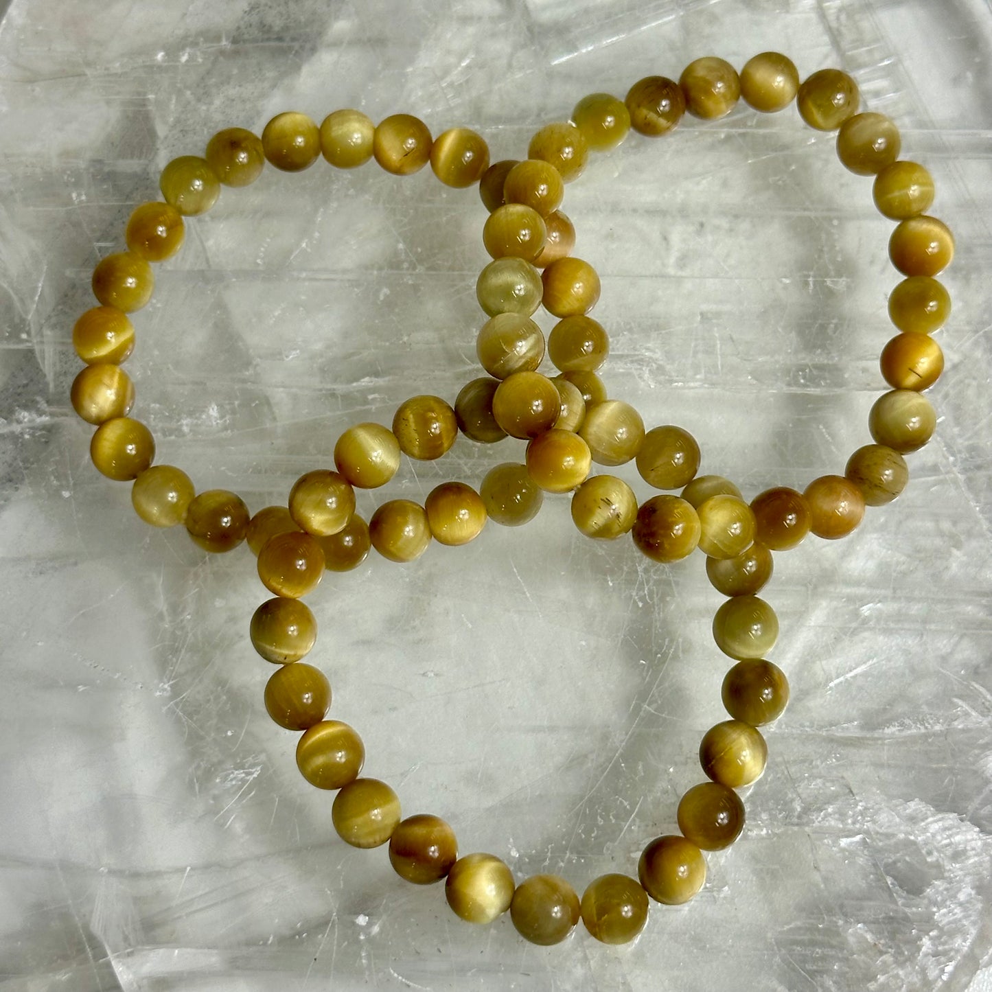 Golden Tigers Eye 8mm Bracelets