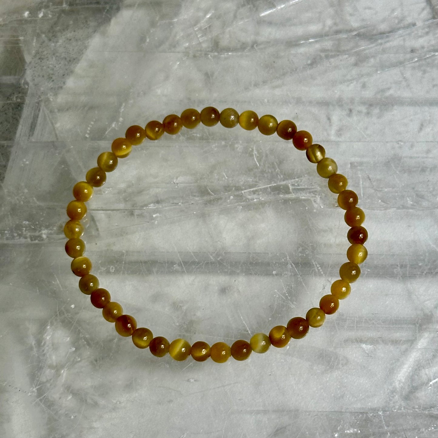 Golden Tigers Eye 4mm Bracelets
