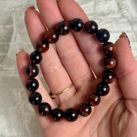Red Tigers Eye 10mm Bracelets