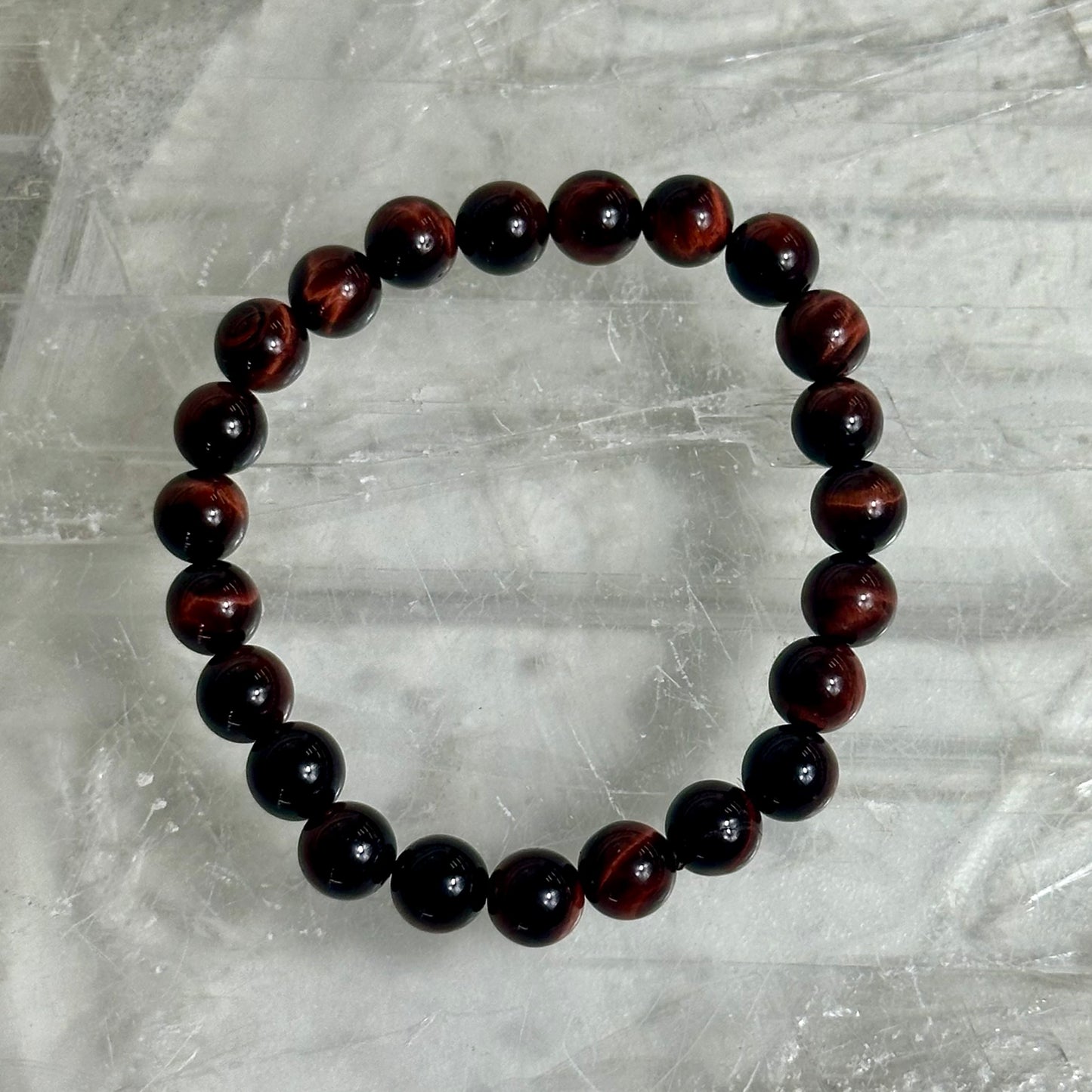 Red Tigers Eye 8mm Bracelets