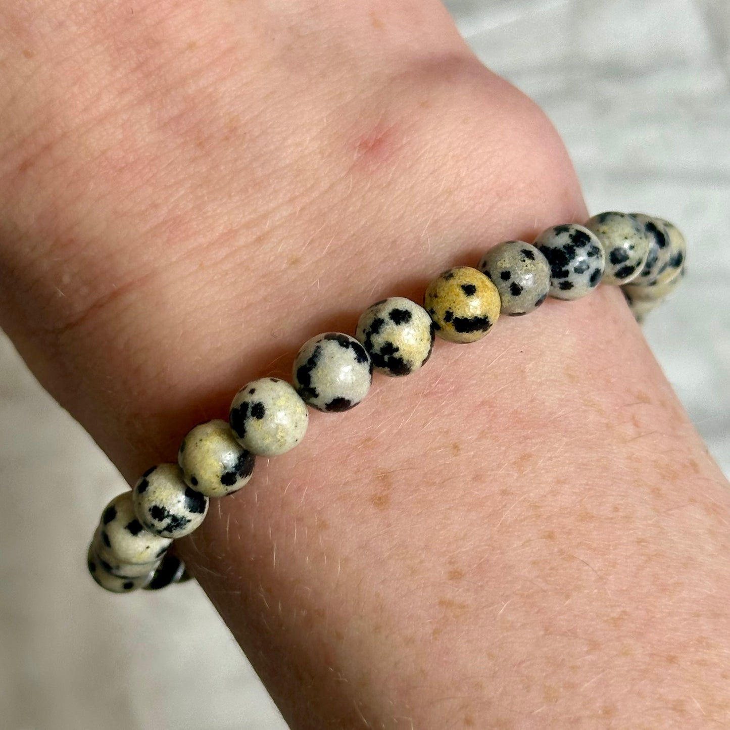 Dalmation Jasper 6mm Bracelets