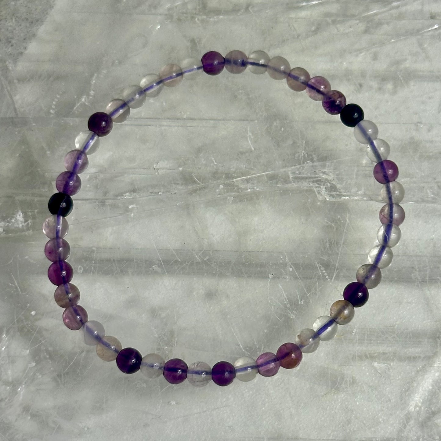 Purple Florite 8mm Braclets