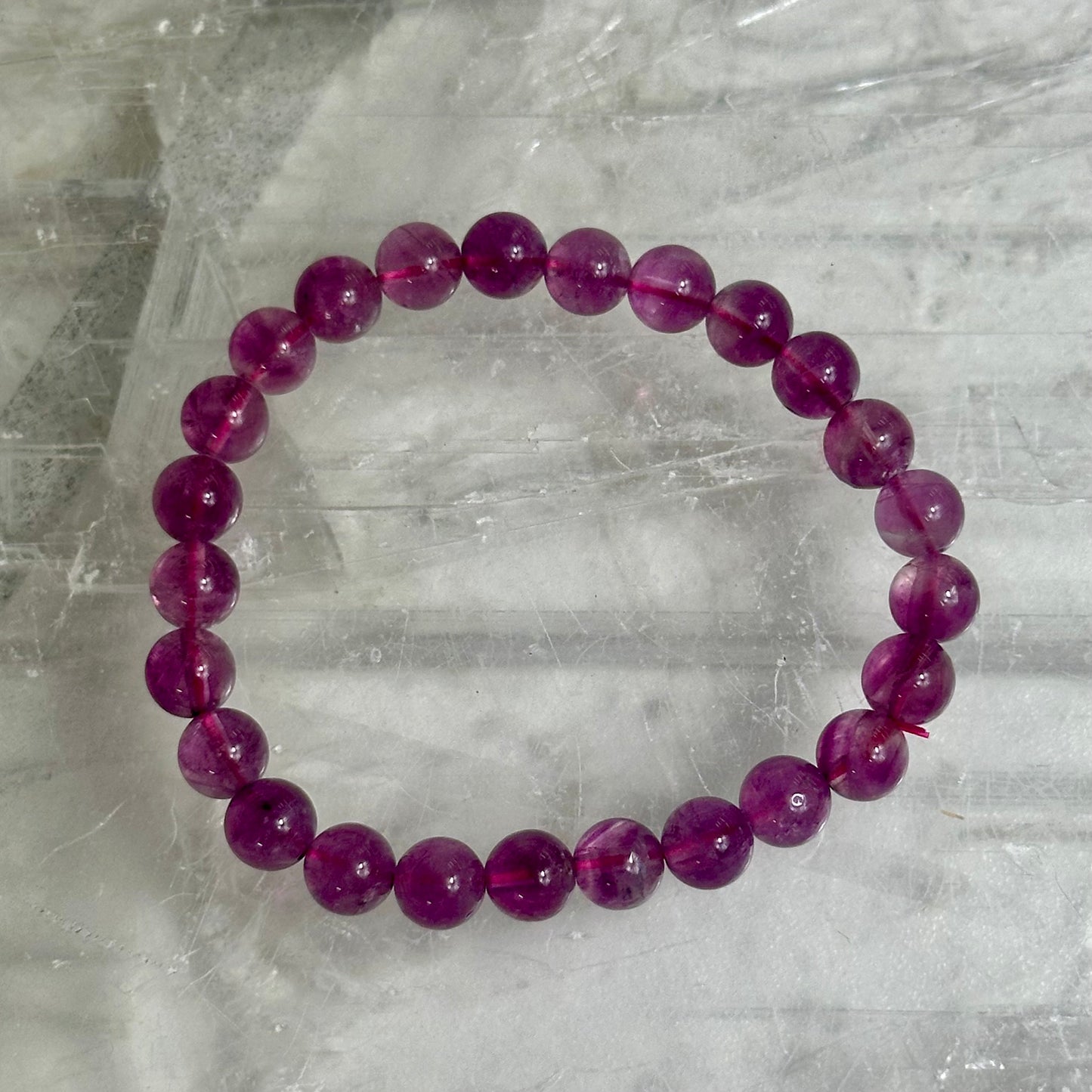 Purple Florite 8mm Braclets
