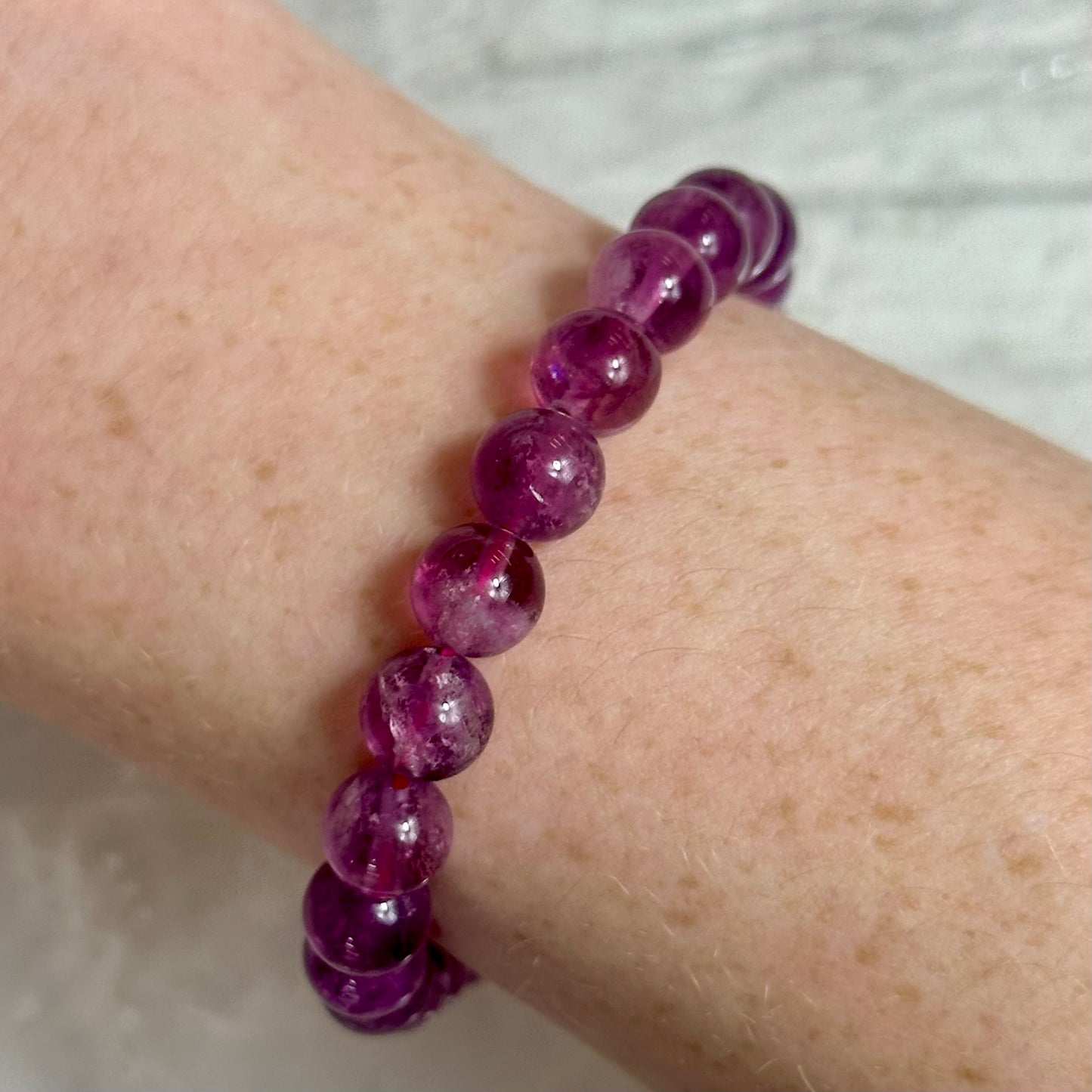 Purple Florite 8mm Braclets