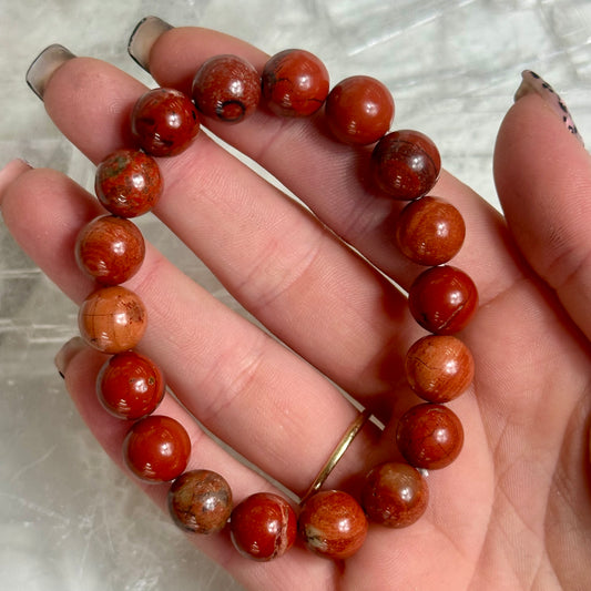 Red Jasper 10mm Bracelets