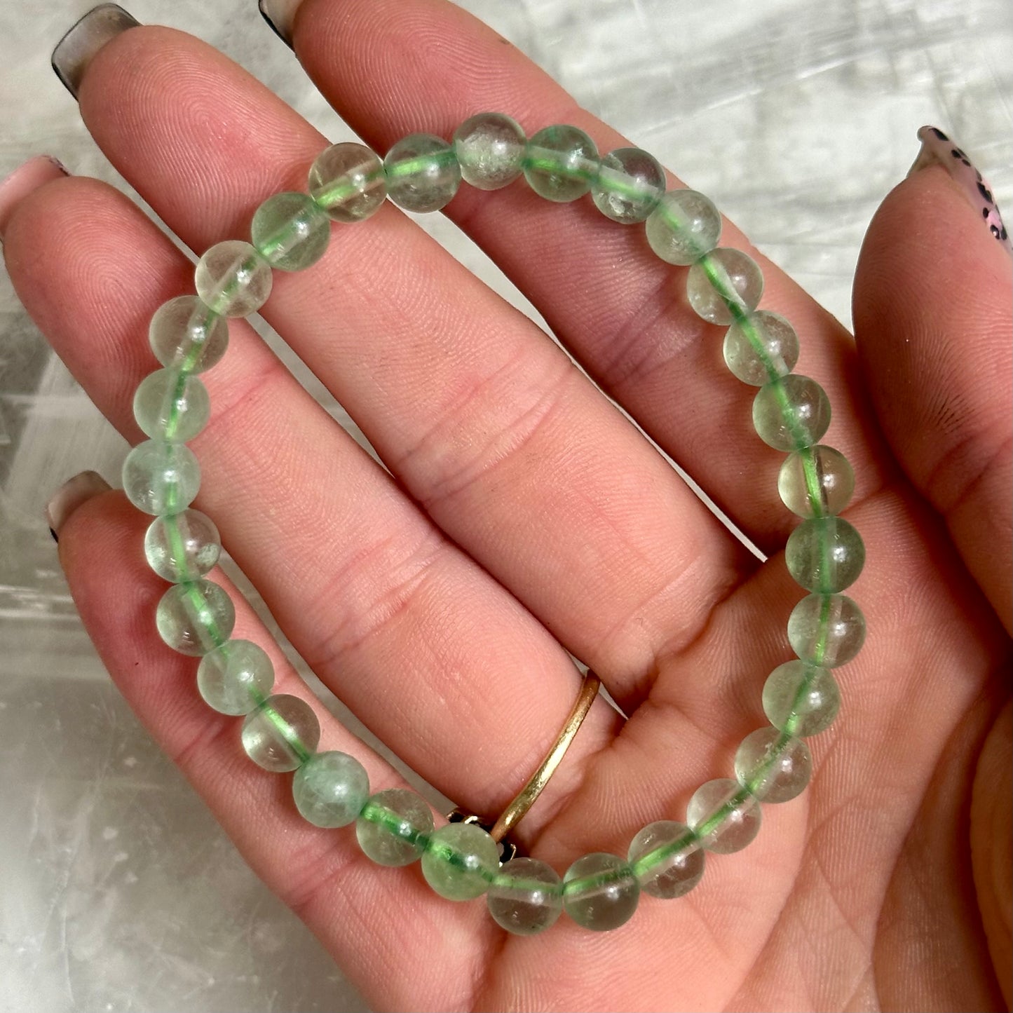 Green Adventrine 6mm Bracelets